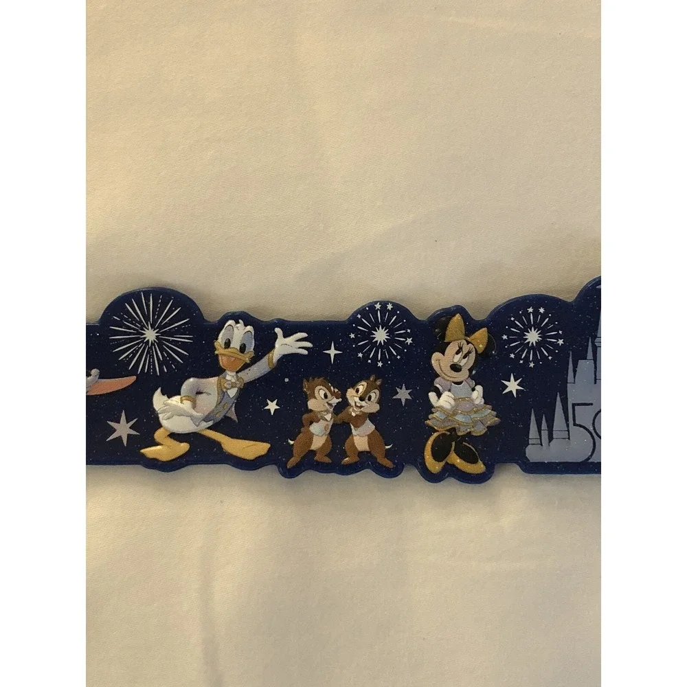 NEW 50th Anniversary Celebration Slap Bracelet‎ Mickey Walt Disney World Parks